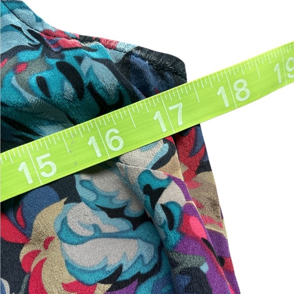Moulinette Soeurs by Anthropologie Ladies Floral Silk Blouse Size 4 - Picture 5 of 5